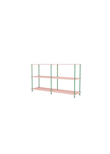 Montana - Shelving system - Montana Free 220000 - Frame: Parsley - 167 Ruby