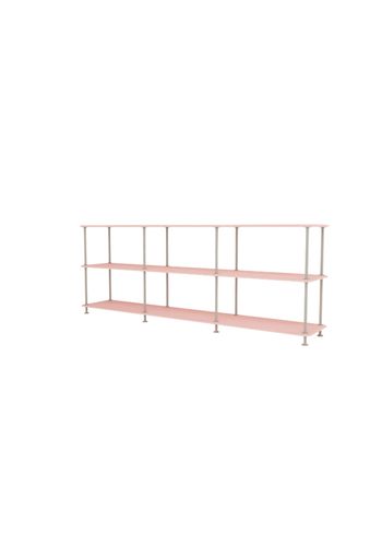 Montana - Shelving system - Montana Free 222000 - Frame: Fennel - 167 Ruby