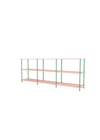 Montana - Shelving system - Montana Free 222000 - Frame: Parsley - 167 Ruby