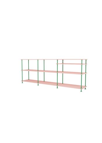 Montana - Shelving system - Montana Free 222100 - Frame: Parsley - 167 Ruby