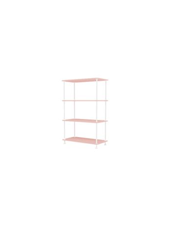 Montana - Shelving system - Montana Free 300000 - Frame: New White - 167 Ruby