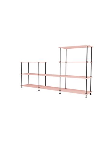 Montana - Sistema di scaffalature - Montana Free 312000 - Frame: Black - 167 Ruby