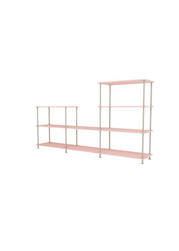 Montana - Shelving system - Montana Free 312000 - Frame: Fennel - 167 Ruby