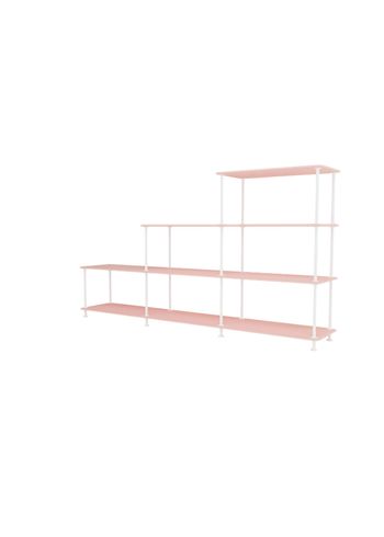 Montana - Shelving system - Montana Free 321000 - Frame: Newwhite - 167 Ruby