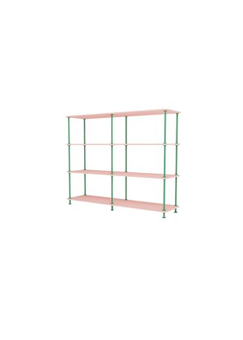 Montana - Shelving system - Montana Free 330000 - Frame: Parsley - 167 Ruby