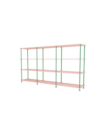 Montana - Shelving system - Montana Free 333000 - Frame: Parsley - 167 Ruby