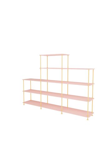 Montana - Shelving system - Montana Free 342000 - Frame: Acacia - 167 Ruby