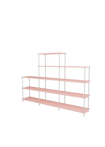 Montana - Shelving system - Montana Free 342000 - Frame: Fjord - 167 Ruby