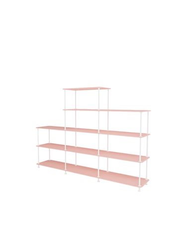 Montana - Sistema di scaffalature - Montana Free 342000 - Frame: New White - 167 Ruby