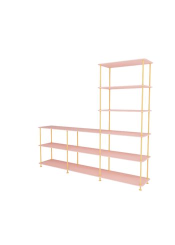 Montana - Shelving system - Montana Free 522000 - Frame: Acacia - 167 Ruby