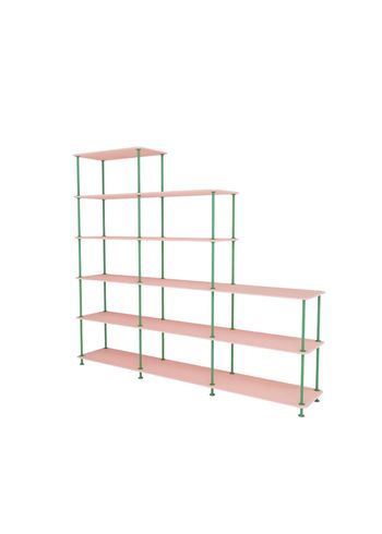 Montana - Shelving system - Montana Free 542000 - Frame: Parsley - 167 Ruby