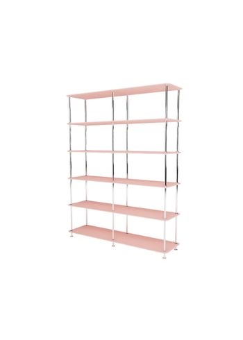 Montana - Sistema di scaffalature - Montana Free 550000 - Frame: 44C Chrome - 167 Ruby