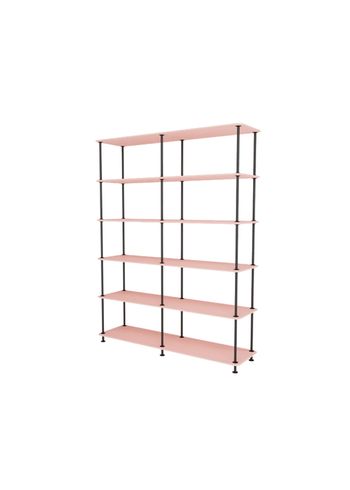 Montana - Shelving system - Montana Free 550000 - Frame: Black - 167 Ruby