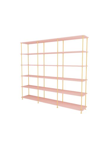 Montana - Shelving system - Montana Free 555000 - Frame: Acacia - 167 Ruby