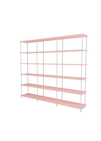 Montana - Shelving system - Montana Free 555000 - Frame: Fjord - 167 Ruby