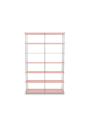 Montana - Shelving system - Montana Free 660000 - Frame: 44c-chrome - 167-Ruby