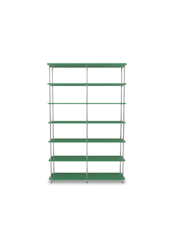 Montana - Sistema di scaffalature - Montana Free 660000 - Frame: 44c-chrome - 232-ParsleyStructure