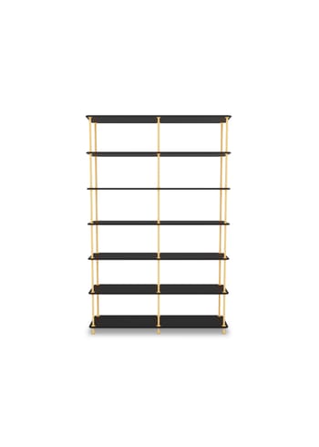 Montana - Sistema di scaffalature - Montana Free 660000 - Frame: Acacia - 207-Blackstructure