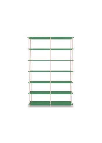 Montana - Shelving system - Montana Free 660000 - Frame: Ruby - 232-ParsleyStructure