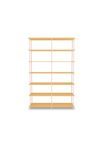 Montana - Shelving system - Montana Free 660000 - Frame: Ruby - 233-AcaciaStructure