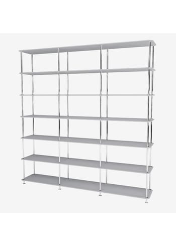 Montana - Shelving system - Montana Free 666000 - Frame: 44c-chrome - 209-Fjordstructure