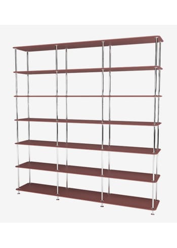 Montana - Shelving system - Montana Free 666000 - Frame: 44c-chrome - 231-MasalaStructure