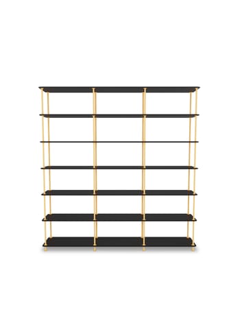 Montana - Shelving system - Montana Free 666000 - Frame: Acacia - 207-Blackstructure