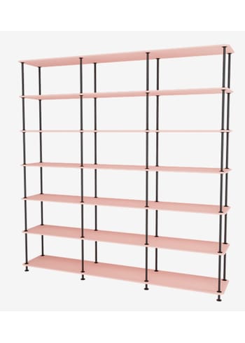 Montana - Shelving system - Montana Free 666000 - Frame: Black - 167-Ruby