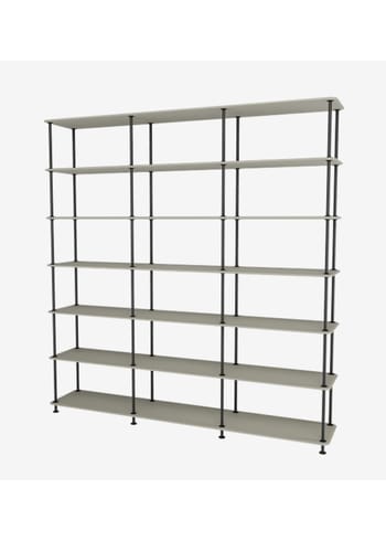 Montana - Shelving system - Montana Free 666000 - Frame: Black - 225-Fennelstructure