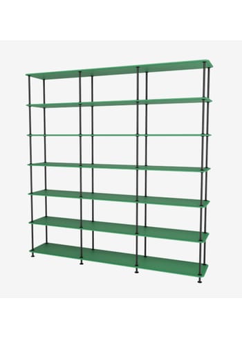 Montana - Shelving system - Montana Free 666000 - Frame: Black - 232-ParsleyStructure