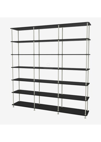 Montana - Shelving system - Montana Free 666000 - Frame: Fennel - 207-Blackstructure