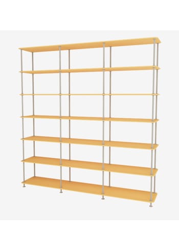 Montana - Shelving system - Montana Free 666000 - Frame: Fennel - 233-AcaciaStructure