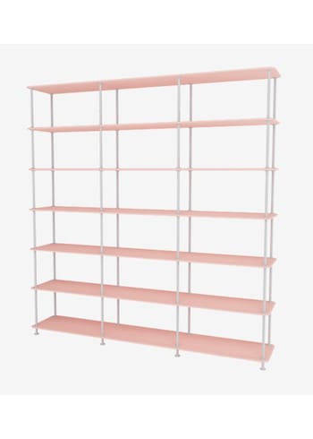 Montana - Shelving system - Montana Free 666000 - Frame: Fjord - 167-Ruby