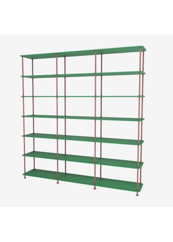 Montana - Sistema di scaffalature - Montana Free 666000 - Frame: Masala - 232-ParsleyStructure