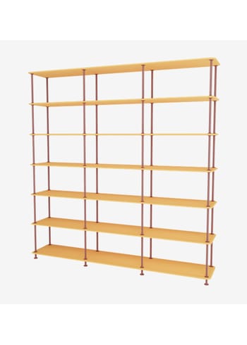 Montana - Shelving system - Montana Free 666000 - Frame: Masala - 233-AcaciaStructure