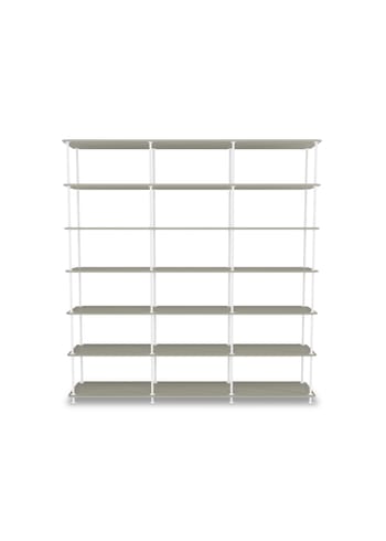 Montana - Shelving system - Montana Free 666000 - Frame: Newwhite - 225-Fennelstructure