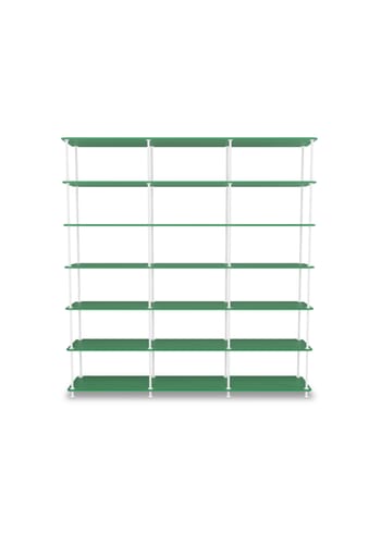 Montana - Shelving system - Montana Free 666000 - Frame: Newwhite - 232-ParsleyStructure