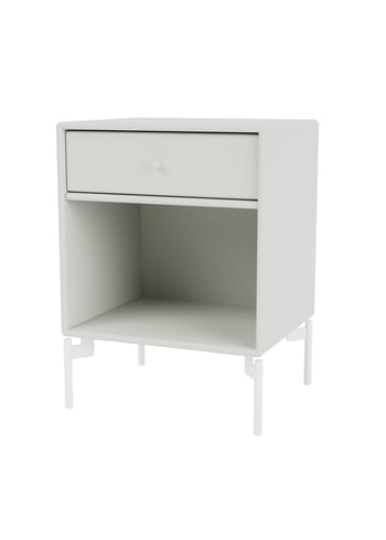 Montana - Bedside table - DREAM - With white legs - Nordic