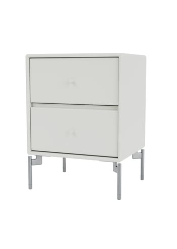 Montana - Bedside table - DRIFT - With chrome legs - Nordic