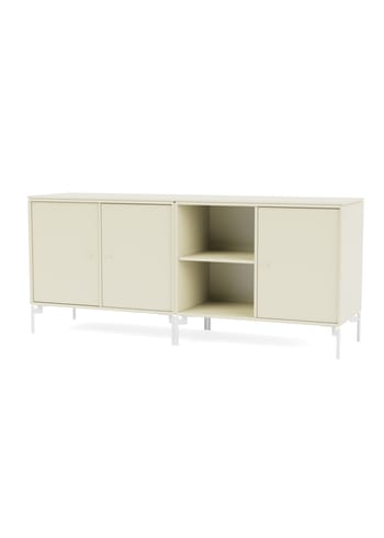 Montana - Schrank - SAVE - With white legs - Vanilla