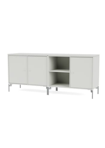 Montana - Cabinet - SAVE - With chrome legs - Nordic