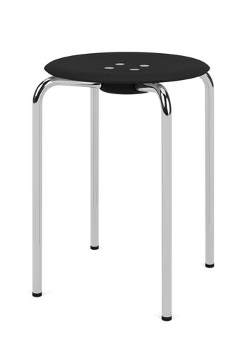 Montana - Taburete - KEVI 2051 Stool - Black / Chrome