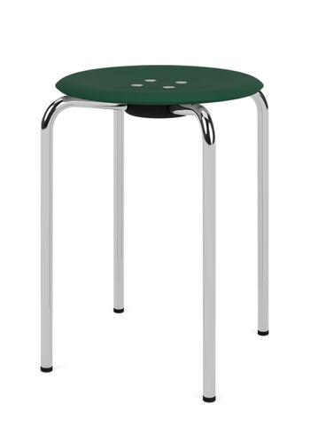 Montana - Stool - KEVI 2051 Stool - Pine / Chrome