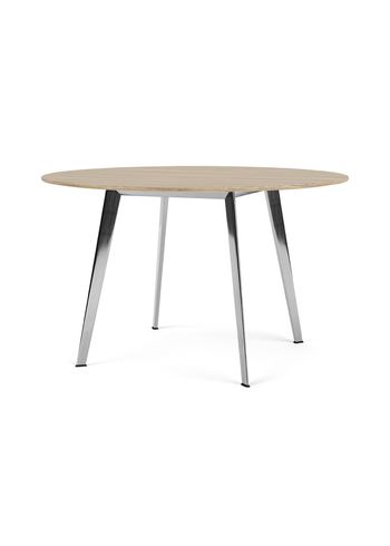 Montana - Ruokapöytä - JW Table JW120 - Solid Oak / Polished Aluminium