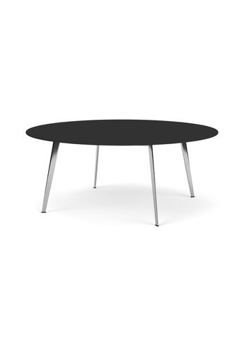 Montana - Eettafel - JW Table JW180 - Black Linoleum / Polished Aluminium