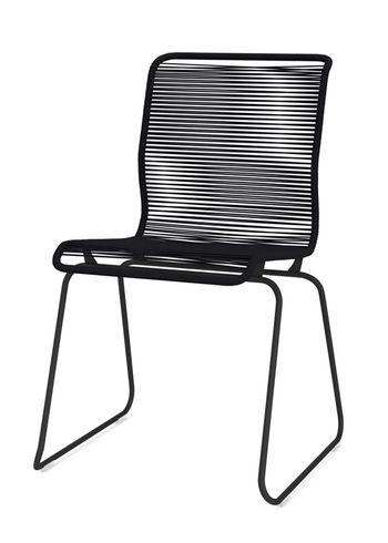 Montana - Cadeira de jantar - Panton One Dining Chair / Black - Black Paper