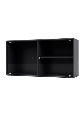 Montana - Vitrinskåp - Ripple Cabinet I - Suspension Rails - Anthracite