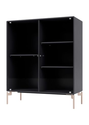 Montana - Display cabinet - Ripple II - With Mushroom Legs - Anthracite