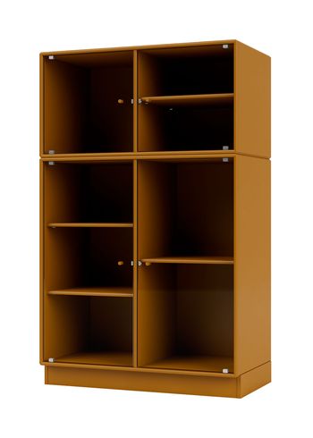 Montana - Vitriini - Ripple Iii Vitrine Cabinet M. 07-plinth7cm. - Amber