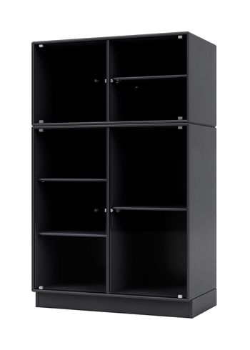 Montana - Display cabinet - Ripple Iii Vitrine Cabinet M. 07-plinth7cm. - Anthracite